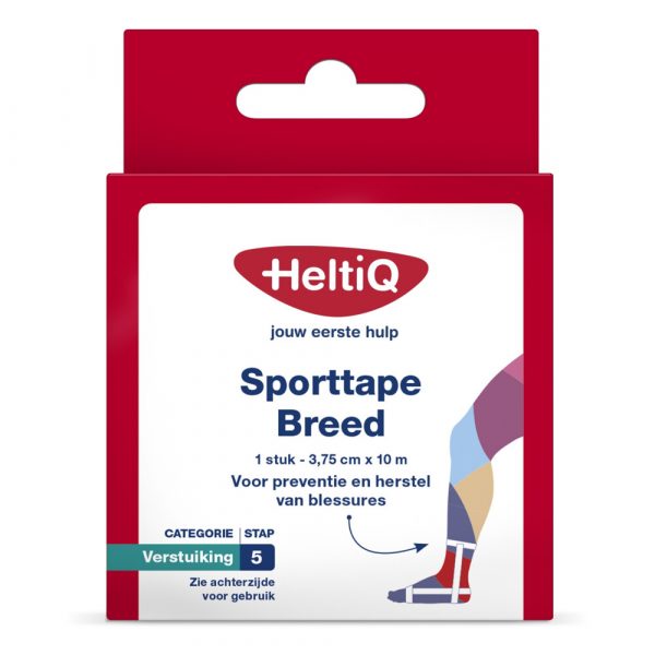 HeltiQ Sporttape Breed 10 m x 3