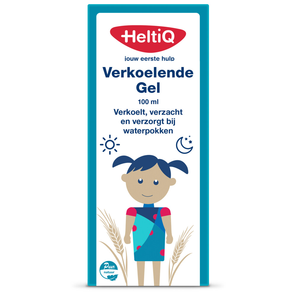 HeltiQ Verkoelende gel bij Waterpokken