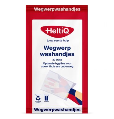 HeltiQ Wegwerpwashandjes 20 stuks