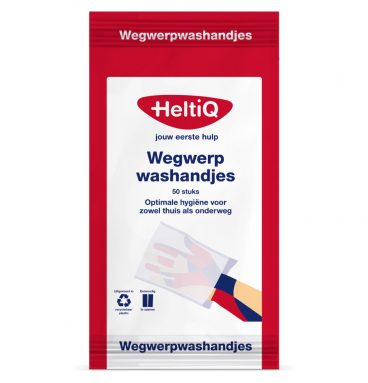 HeltiQ Wegwerpwashandjes 50 stuks