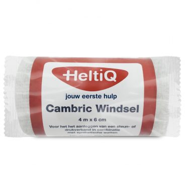 2x HeltiQ Windsel Cambric 4 m x 6 cm