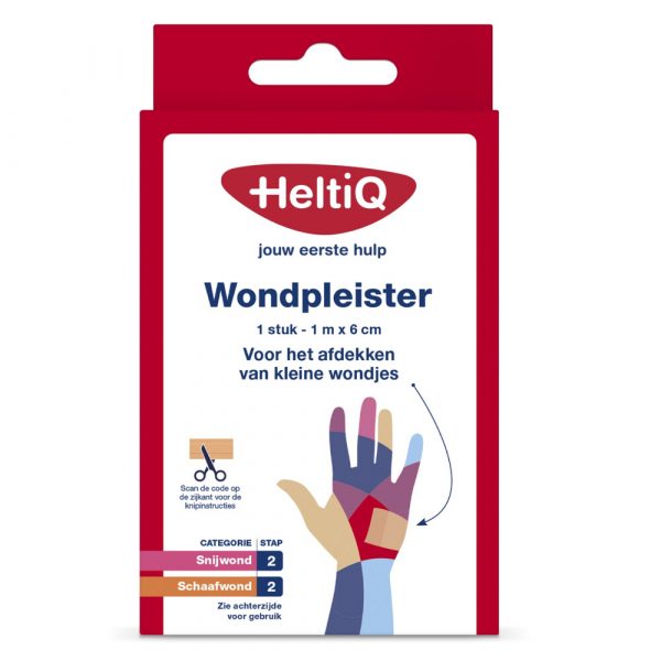 HeltiQ Wondpleister 1 m x 6 cm