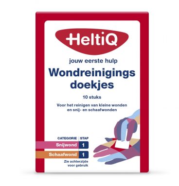 HeltiQ Wondreiniging Doekjes 10 stuks