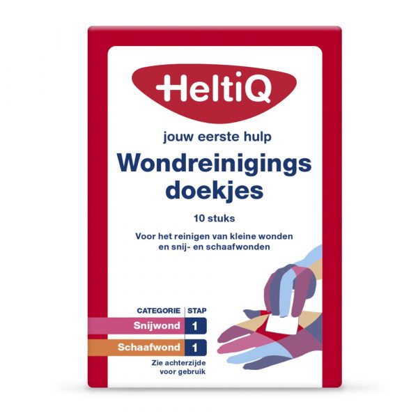 HeltiQ Wondreiniging Doekjes 10 stuks