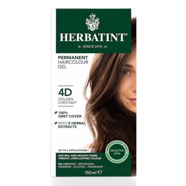 Herbatint Haarverf H04D Goud Kastanje 150 ml