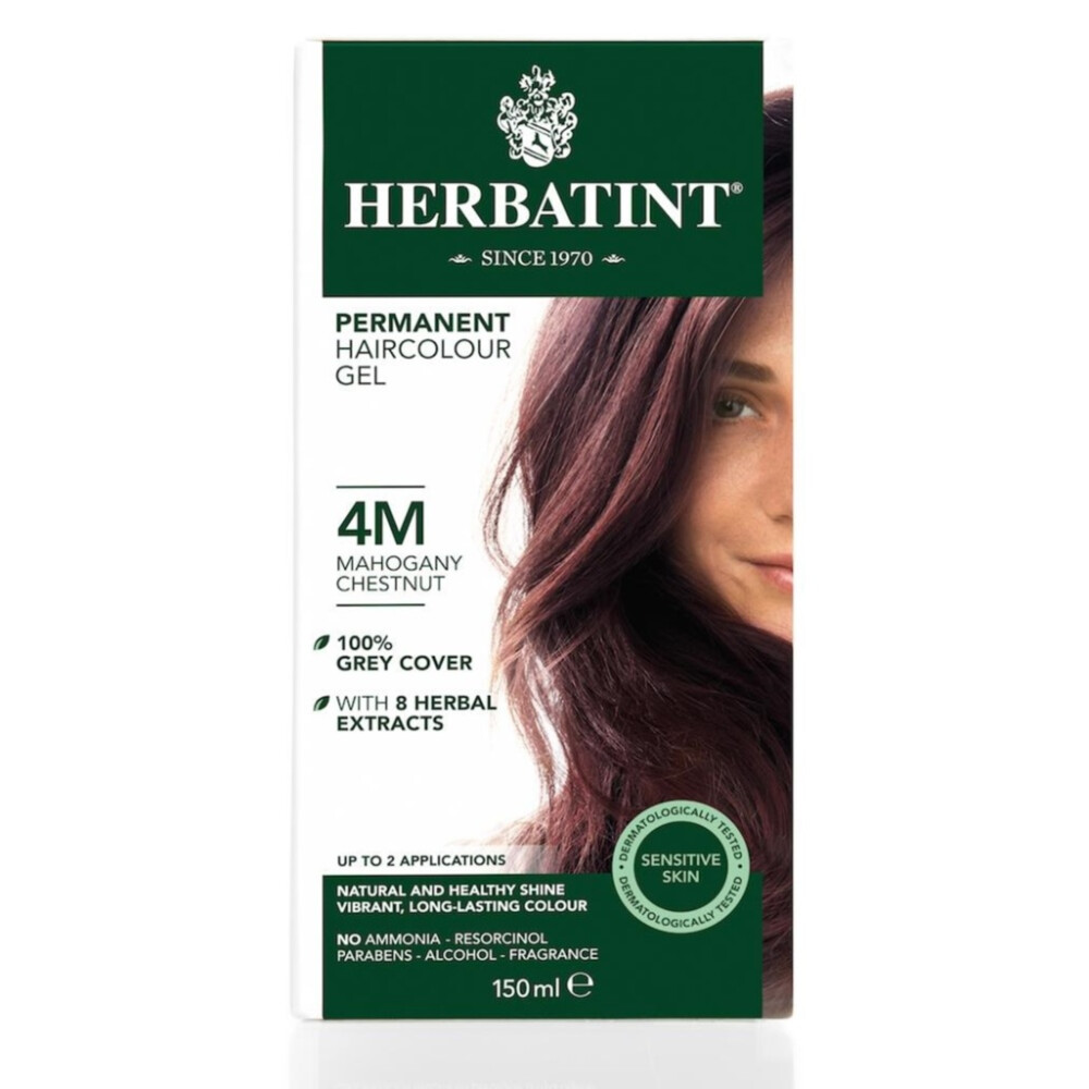 Herbatint Haarverf H04M Mahony Kastanje 150 ml