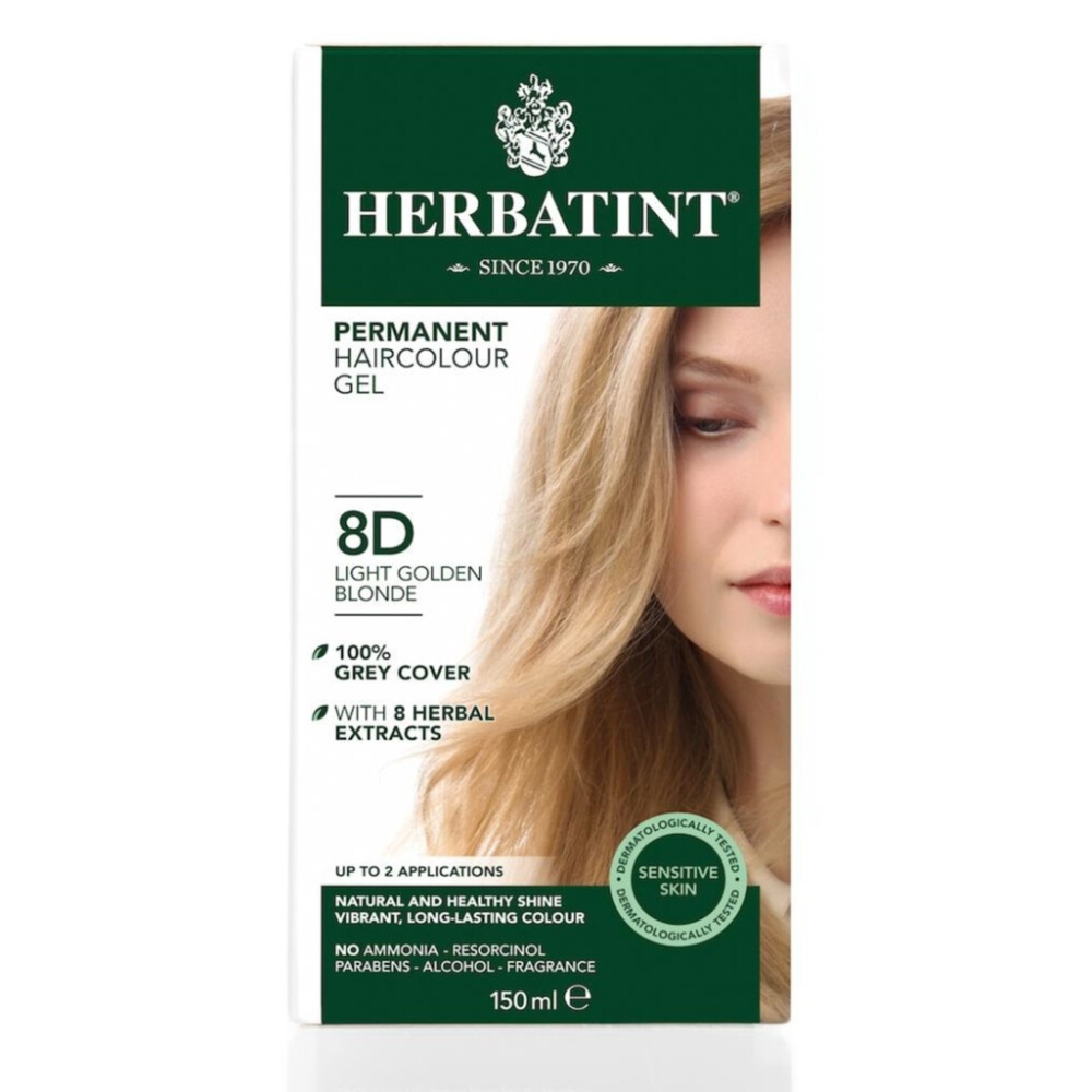 Herbatint Haarverf H08D Lichtgoud Blond 150 ml