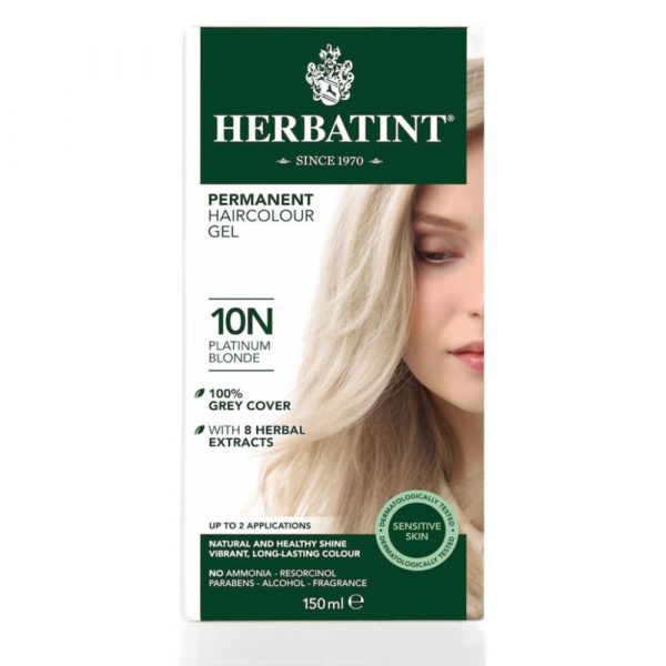 Herbatint Haarverf H10N Platinum Blond 150 ml