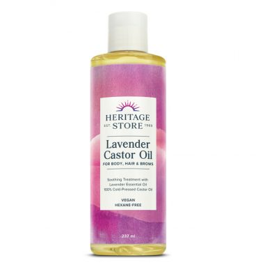 Heritage Store Lavender Castor Olie Lichaam