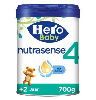 3x Hero Baby Nutrasense 4 Peutermelk (vanaf 24 mnd) 700 gr