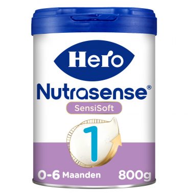 3x Hero Baby Nutrasense SensiSoft 1 Zuigelingenmelk (0-6 mnd) 800 gr