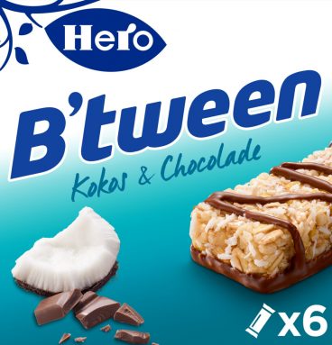 Hero B'tween Mueslireep Kokos 6x25gr