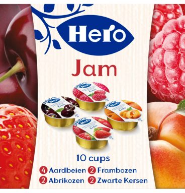 3x Hero Jam Variatie Cups 10x25gr