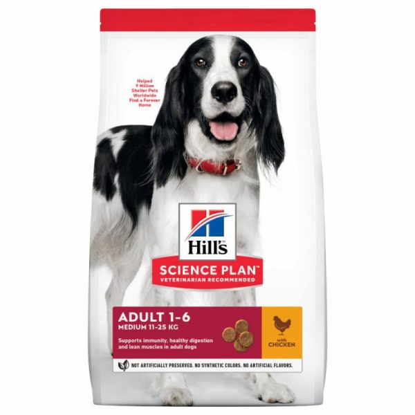 Hill's Canine Adult Medium Kip 12 kg