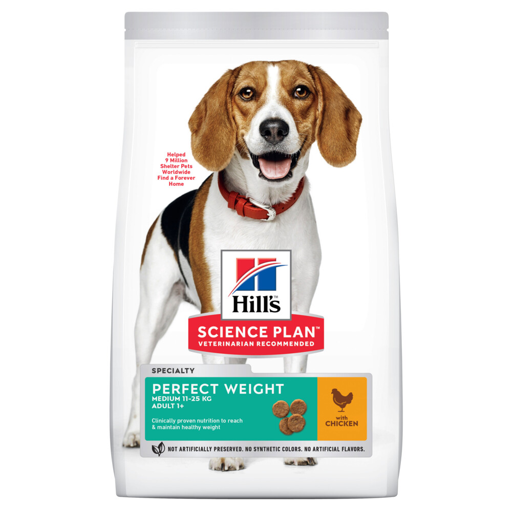 Hill's Canine Adult Perfect Weight Kip Medium 2 kg