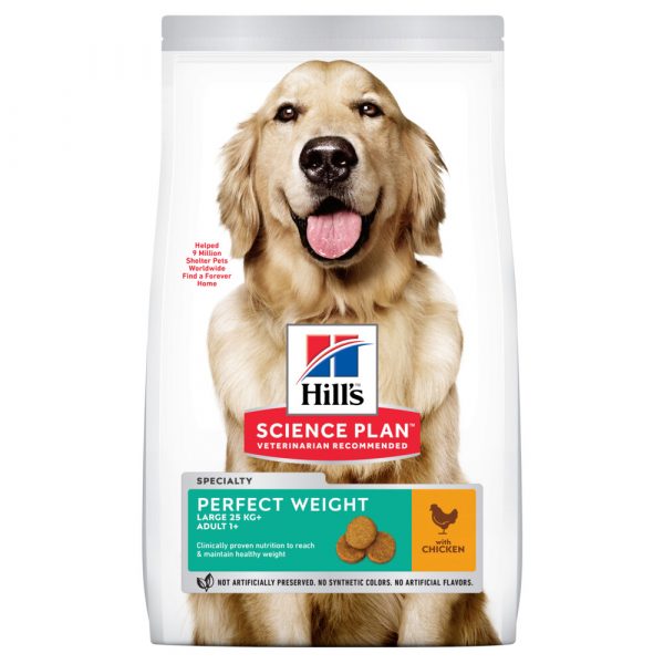 Hill's Science Plan Adult Perfect Weight Large Kip 12 kg