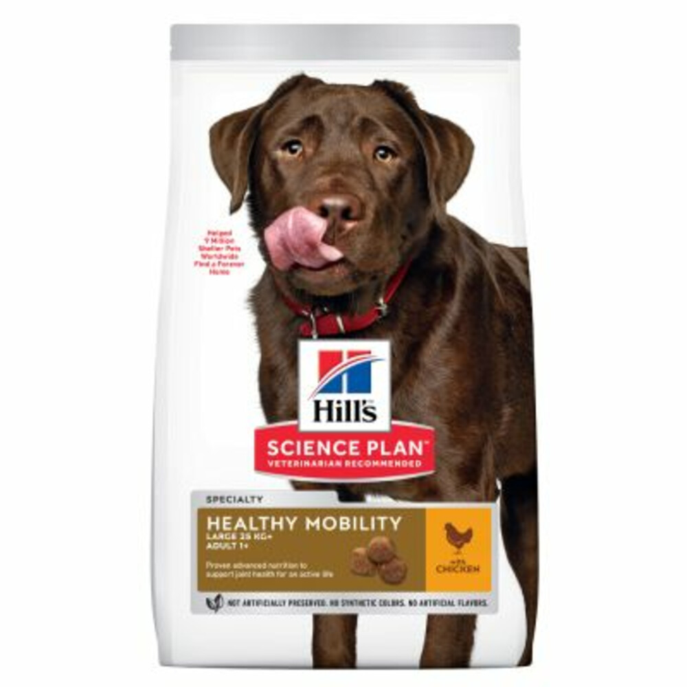 Hill's Science Plan Hondenvoer Adult Healthy Mobility Large Kip 12 kg