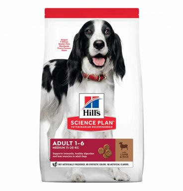 Hill's Science Plan Hondenvoer Adult Medium Lam - Rijst 12 kg