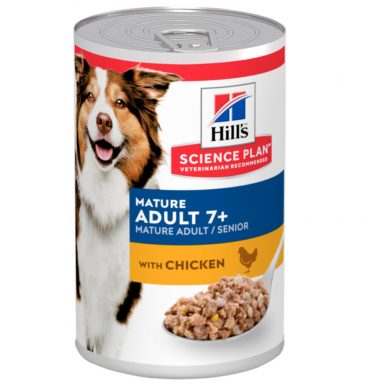 Hill's Science Plan Hondenvoer Mature Adult Kip 370 gr