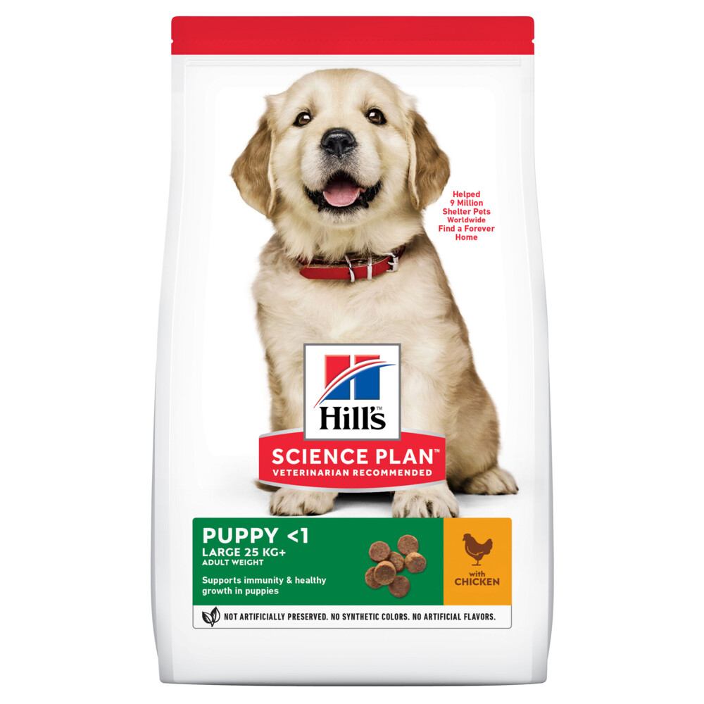 Hill's Science Plan Hondenvoer Puppy Large Kip 12 kg