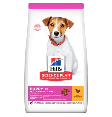 Hill's Science Plan Hondenvoer Puppy Small&Mini Kip 1