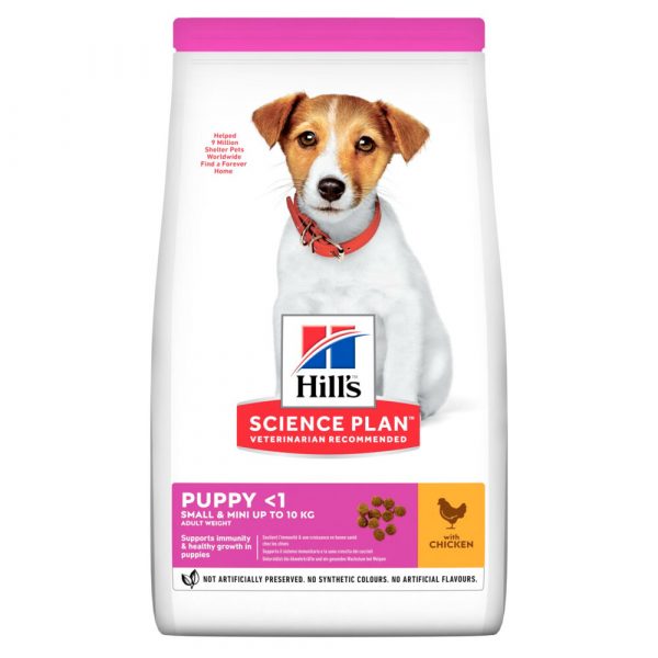 Hill's Science Plan Hondenvoer Puppy Small&Mini Kip 1