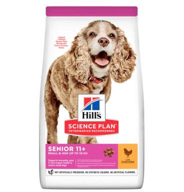 Hill's Science Plan Hondenvoer Senior 11+ Small&Mini Kip 1