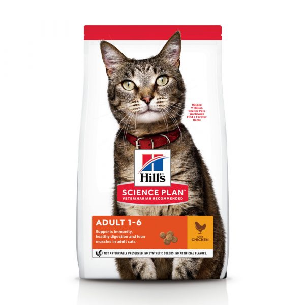 Hill's Science Plan Kattenvoer Adult Kip 3 kg