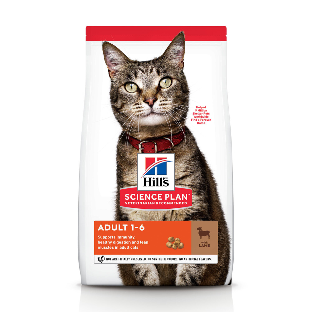 Hill's Science Plan Kattenvoer Adult Lam 1