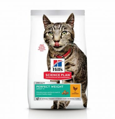 Hill's Science Plan Kattenvoer Adult Perfect Weight Kip 1