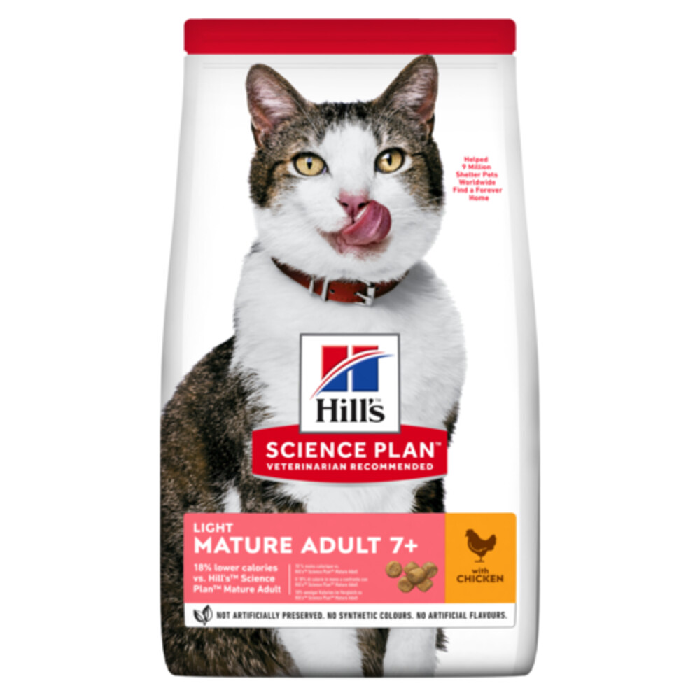 Hill's Science Plan Kattenvoer Mature Adult Light Kip 1