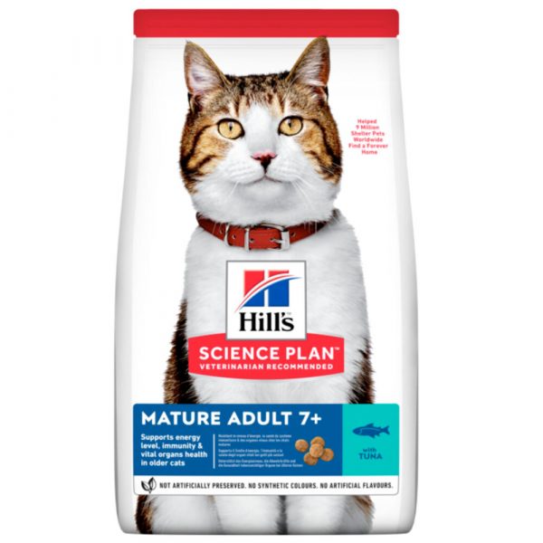 Hill's Science Plan Kattenvoer Mature Adult Tonijn 1