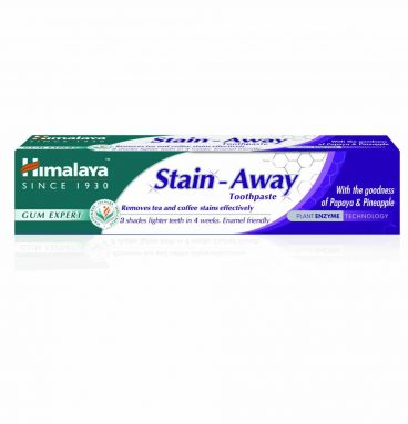 3x Himalaya Herbals Tandpasta Stain Away 75 ml