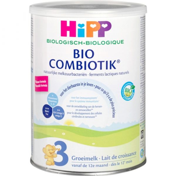 6x Hipp Combiotik 3 Biologische Groeimelk 800 gr