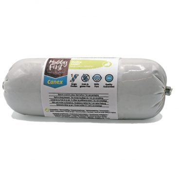 12x Hobby First Canex High Protein Roll Konijn 400 gr