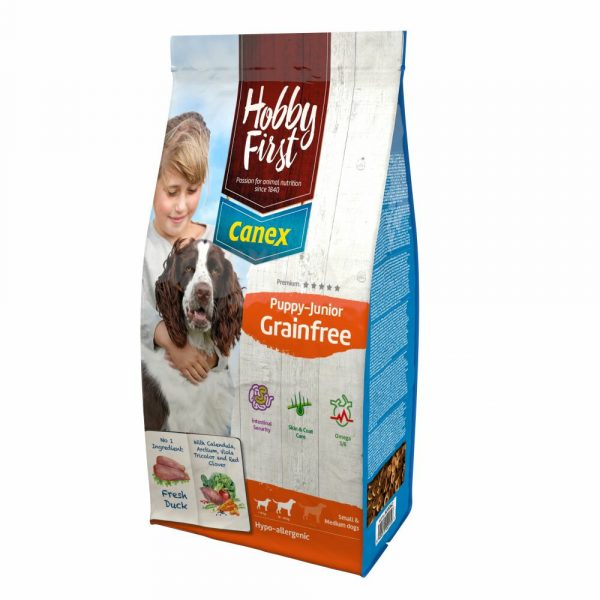 Hobby First Canex Puppy - Junior Graanvrij 12 kg