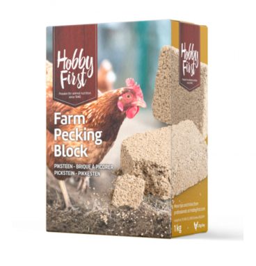 Hobby First Farm Pecking Block 1 kg