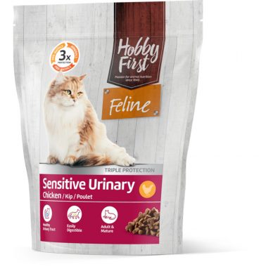 4x Hobby First Feline Sensitive Urinary 800 gr