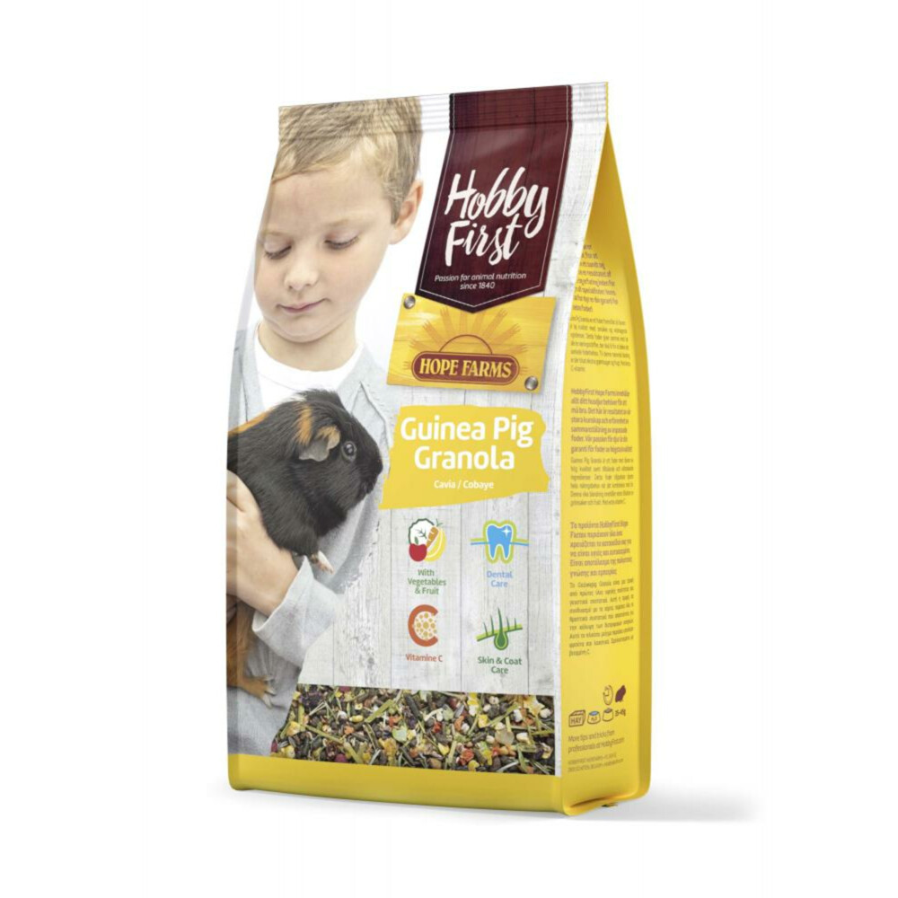 6x Hobby First Hope Farms Cavia Granola 800 gr