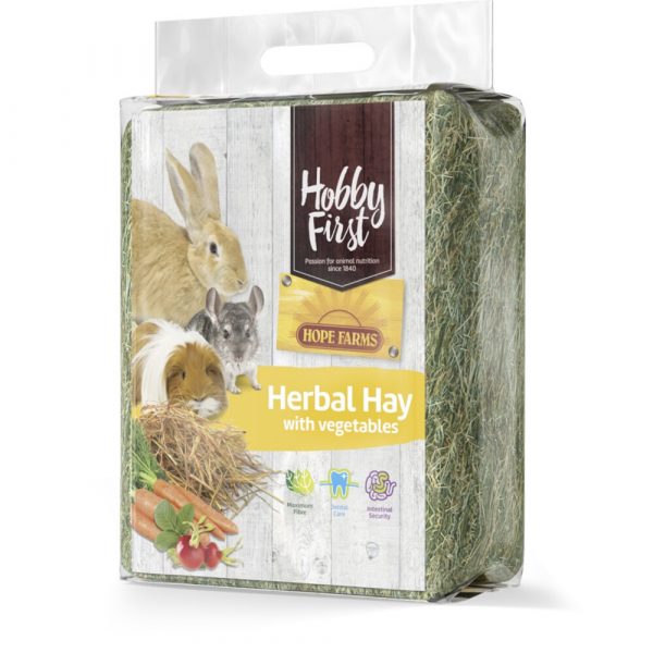 4x Hobby First Hope Farms Herbal Hay Groentes 1 kg