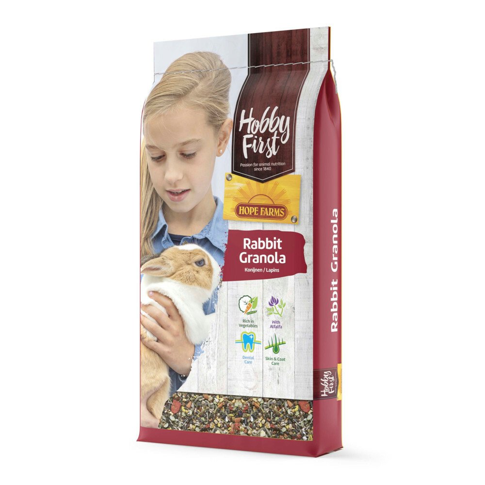 Hobby First Hope Farms Konijn Granola 10 kg