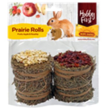 4x Hobby First Hope Farms Prairie Rolls Appel&Rozenbottel 200 gr