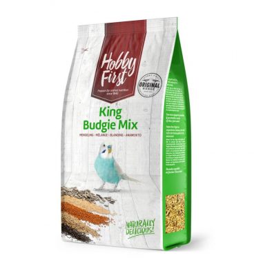 6x Hobby First King Parkieten Mix 1 kg