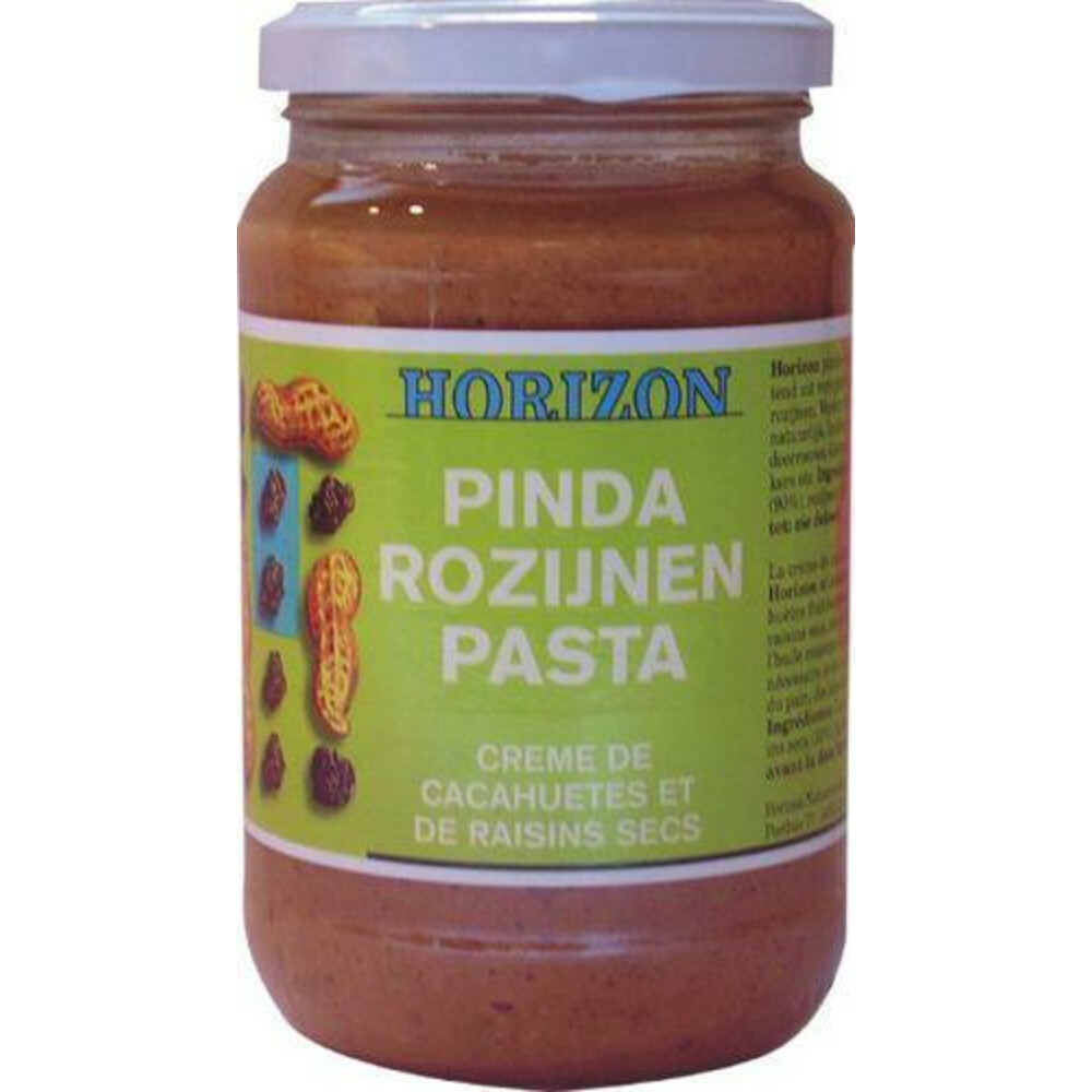 3x Horizon Pinda Rozijn Pasta Bio 350 gr