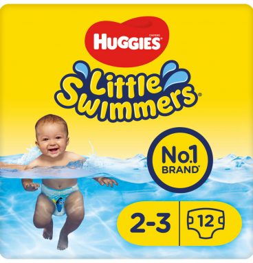 3x Huggies Little Swimmers maat 2-3 (3-8 kg) 12 stuks