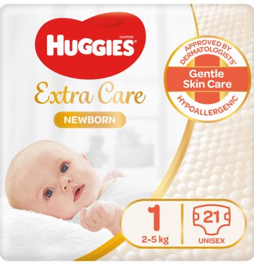 Huggies Ultra Comfort Luiers Maat 1 (2 - 5 kg) 21 stuks