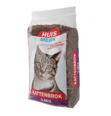 Huismerk Kattenbrok 3mix 10 kg