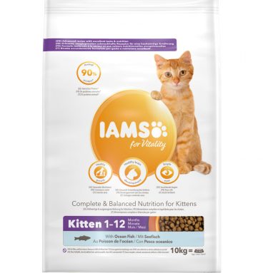 Iams Cat Kitten Ocean Fish 10 kg