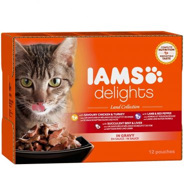 Iams Delights Land Collection 12 x 85 gr