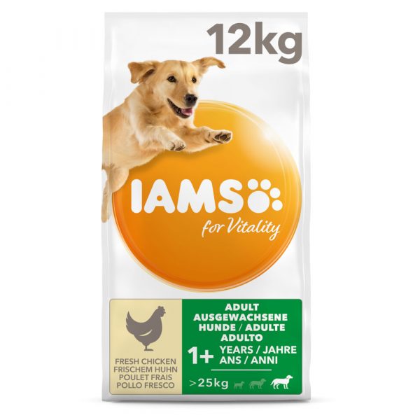 Iams Dog Adult Large Kip 12 kg